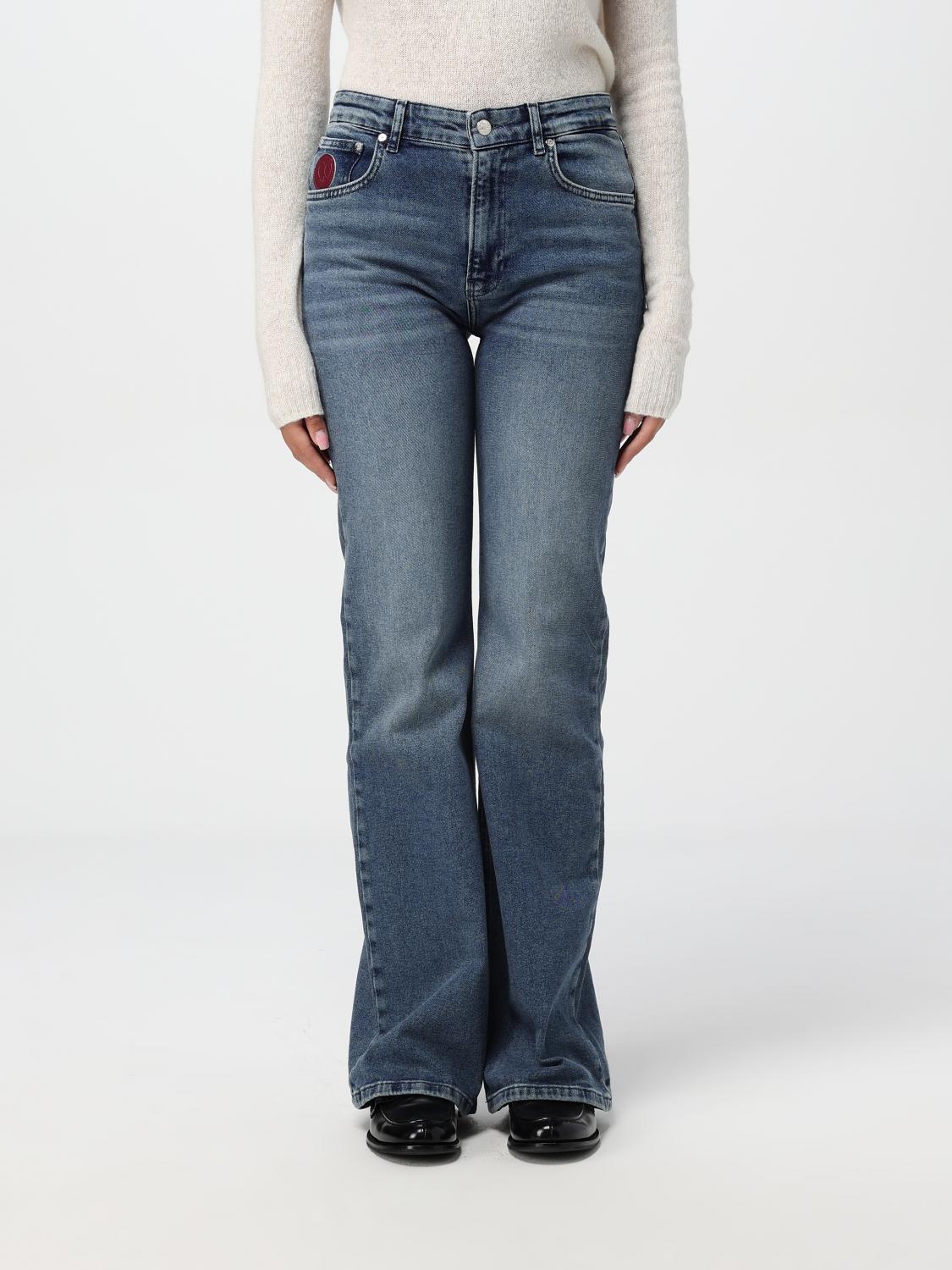 Jeans Woman color Denim