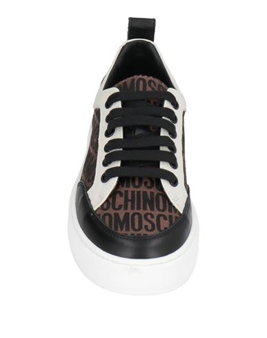 Kid Boy Sneakers Black Size 2Y Leather, Textile fibers