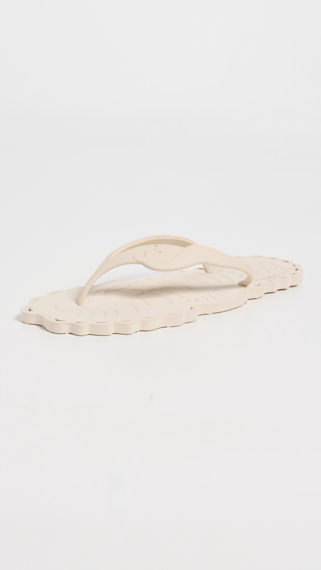 Seafoam Thong Sandals Milk
