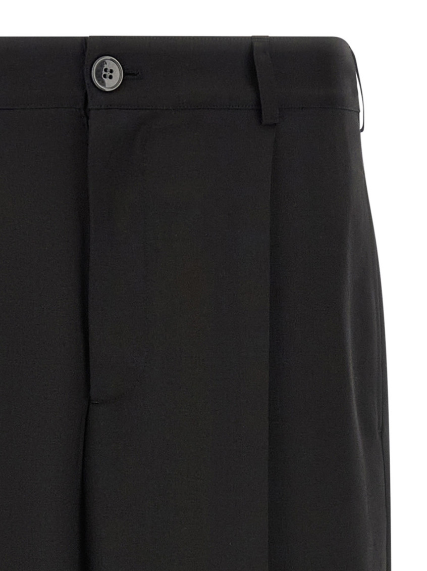 Cool Wool Pants Black