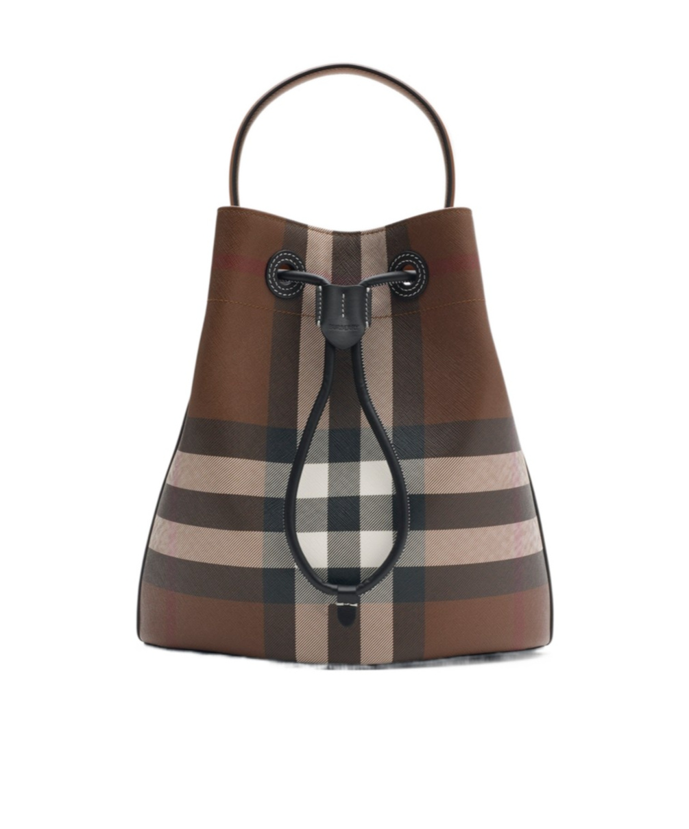 Small Check Bucket Bag