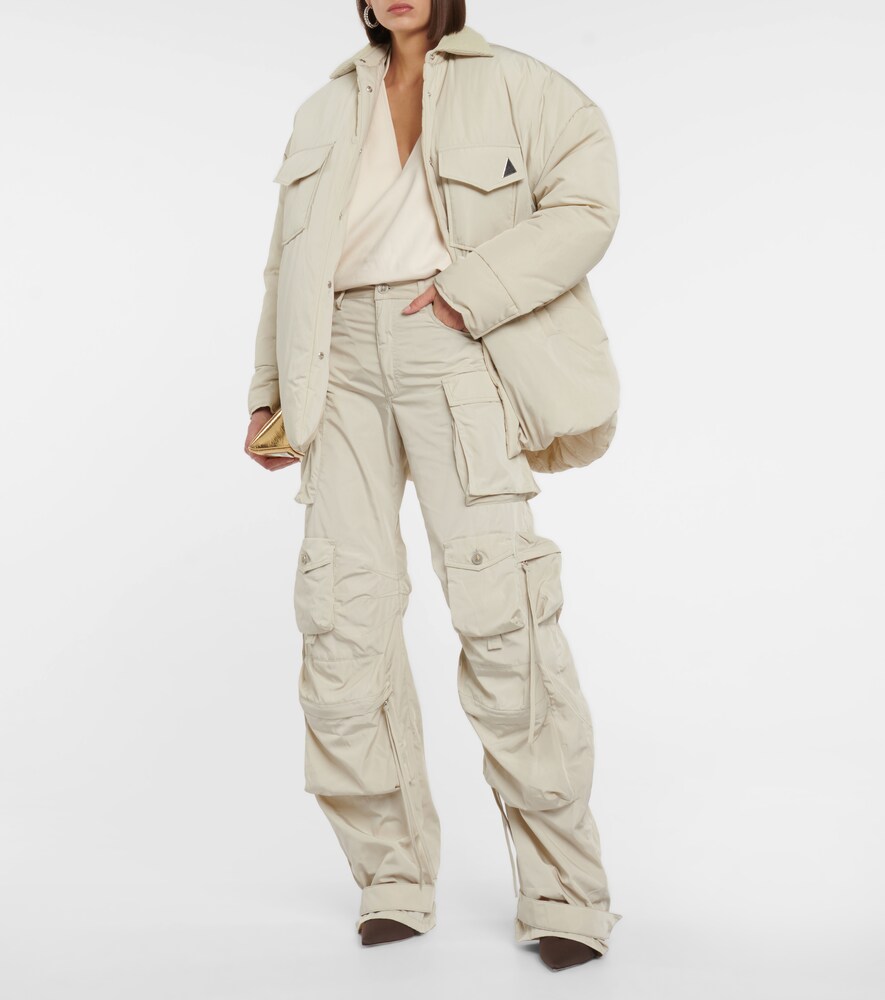 The Attico Fern low-rise cargo pants