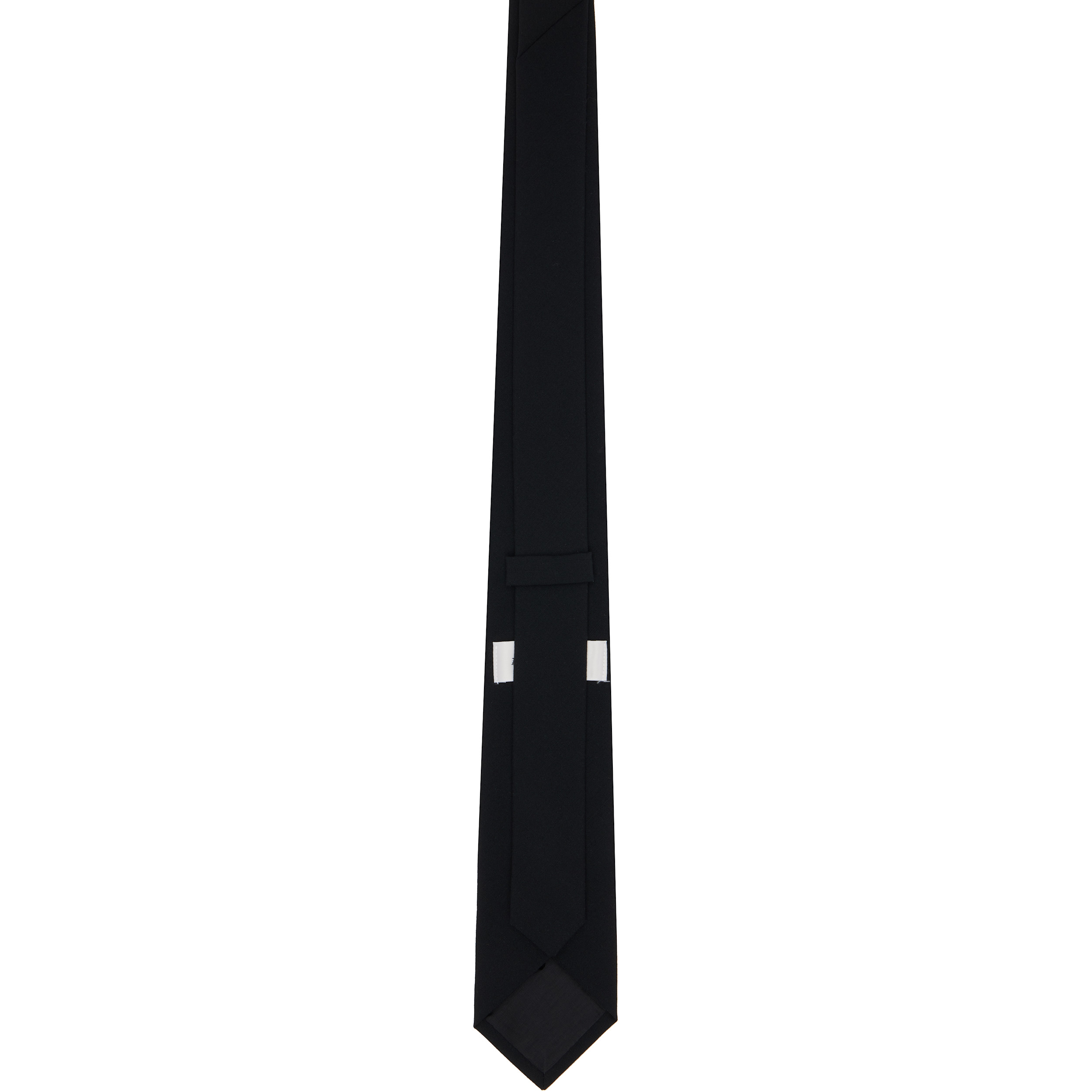 Black Heart Embroidered Tie