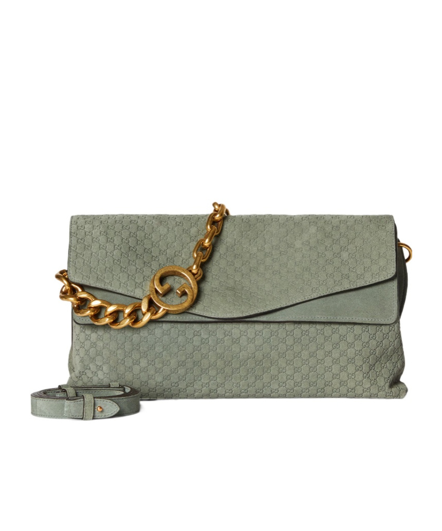 Chain Linked Large Shoulder Bag