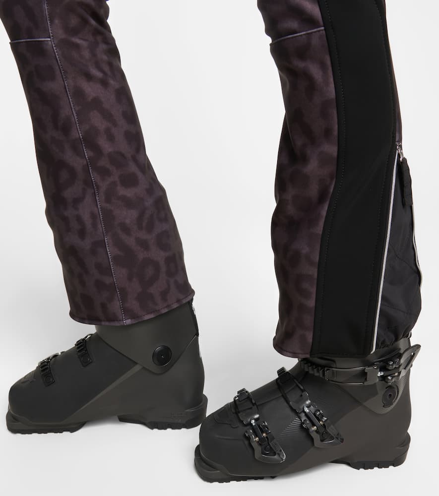 Magic Ghoster leopard-print ski suit