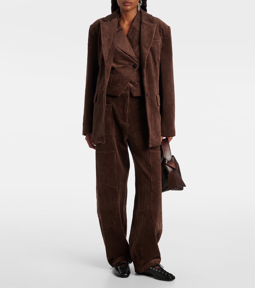 Cotton corduroy blazer