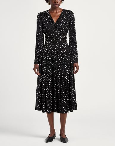Woman Midi dress Black Size 0 Polyester