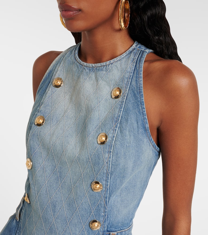 Denim minidress