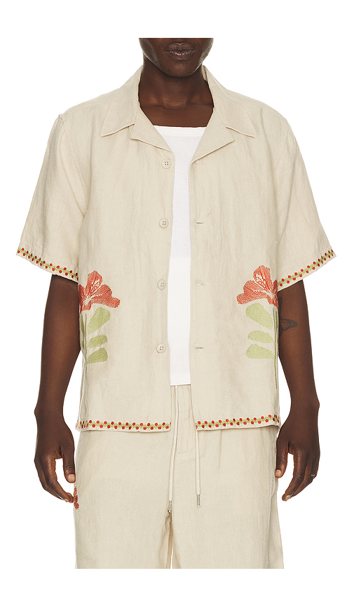 Far afield camisa en color bronce L también en M, S, XL/1X