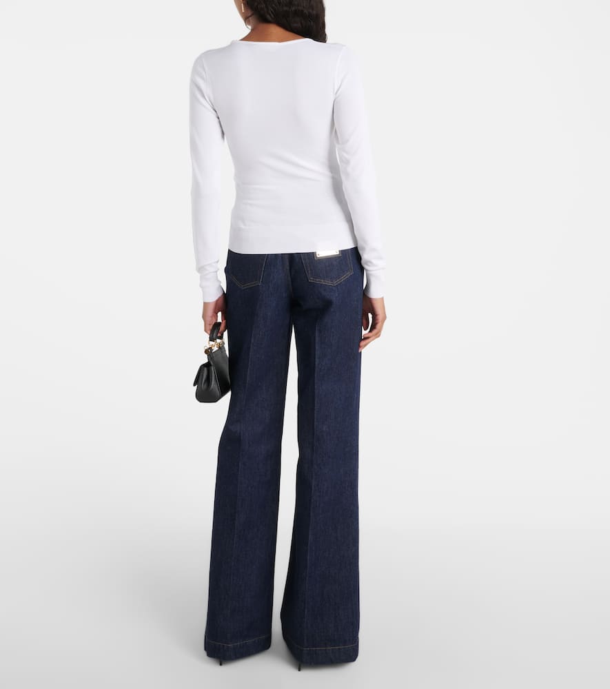 Silk-blend sweater