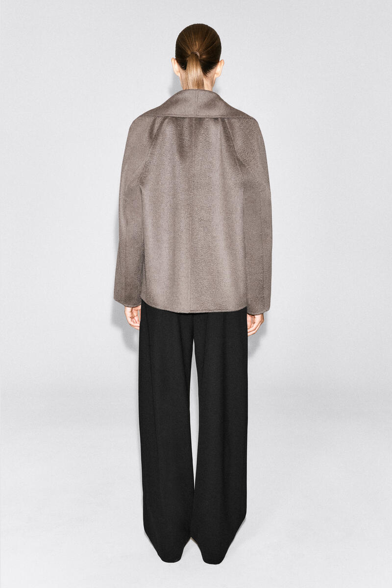 Double-Faced Cashmere Bomber Jacket