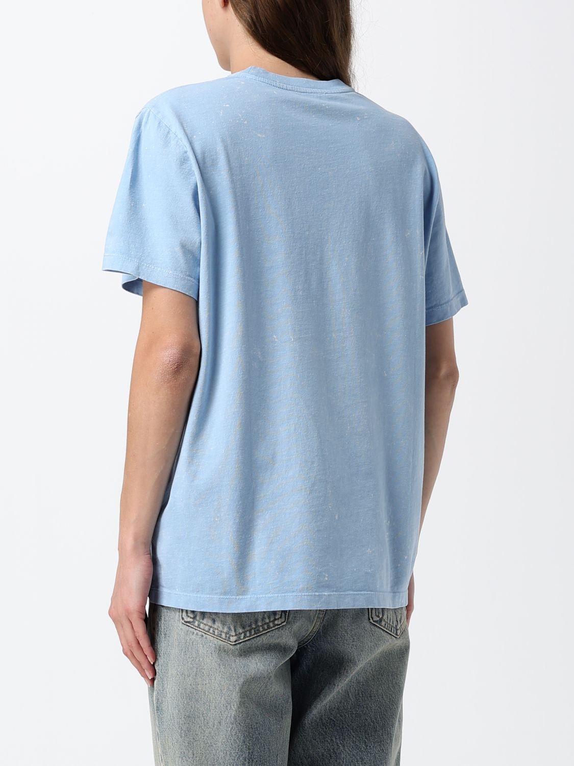 T-Shirt Woman color Gnawed Blue