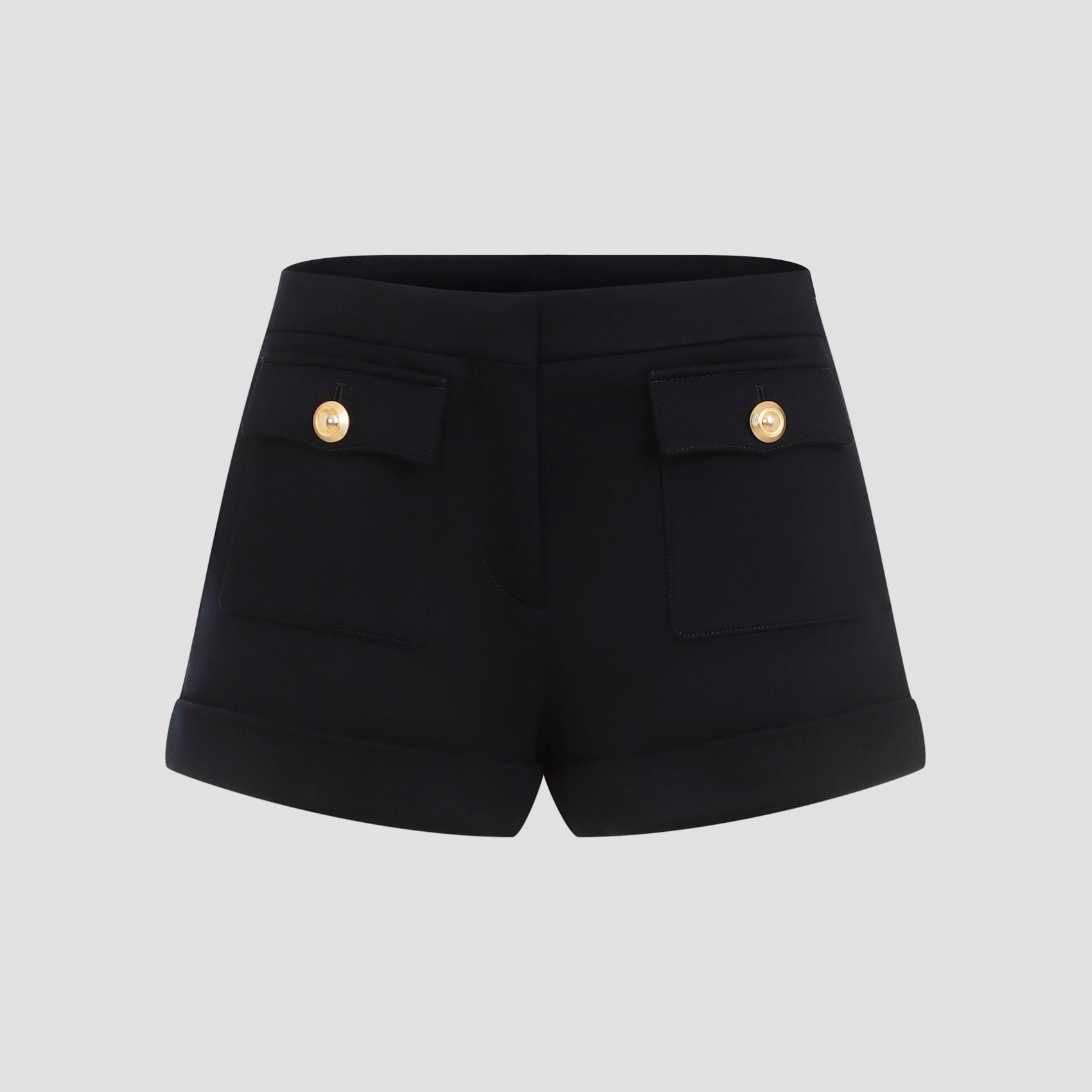 Virgin Wool Bermuda Shorts for Women
