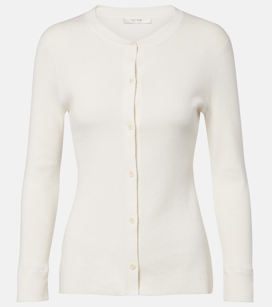 Okino cotton and silk cardigan