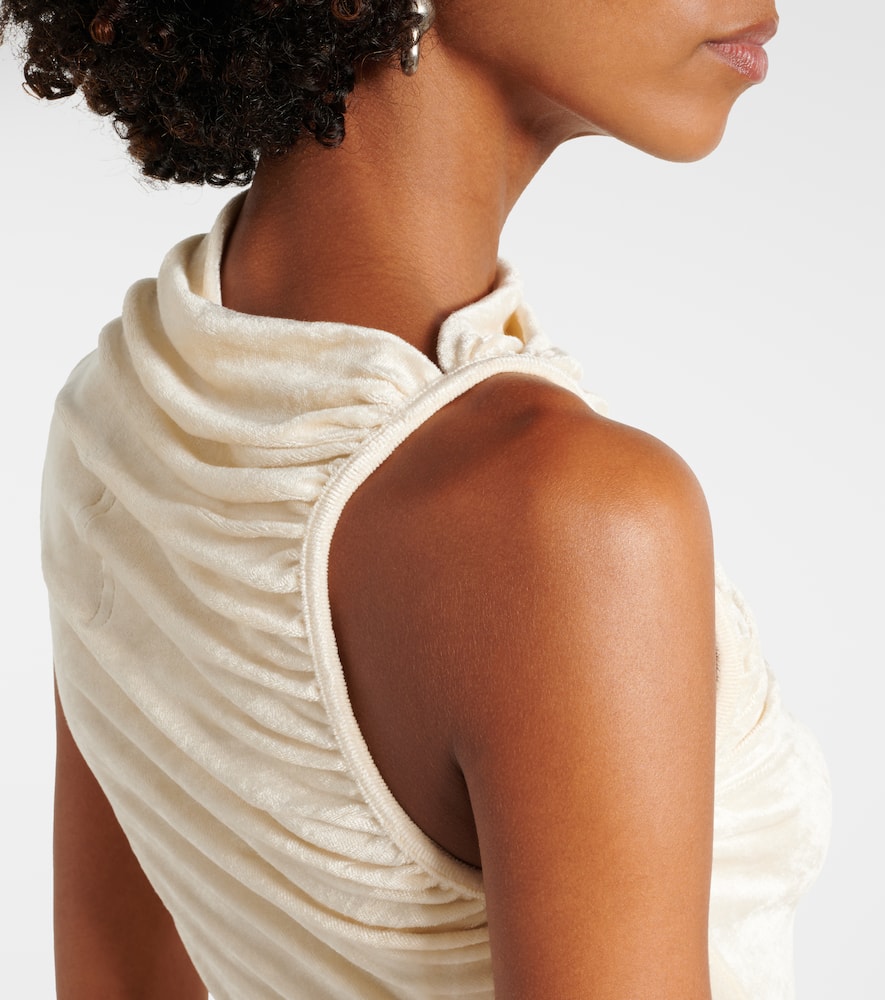 Svita draped gown