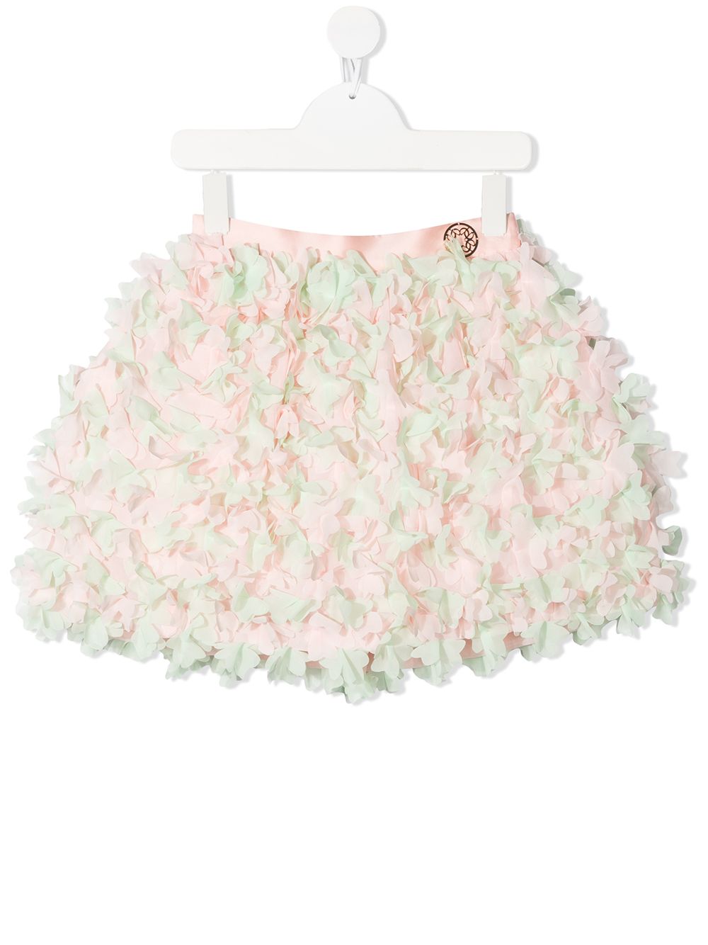 Ruffled mini skirt - Pink
