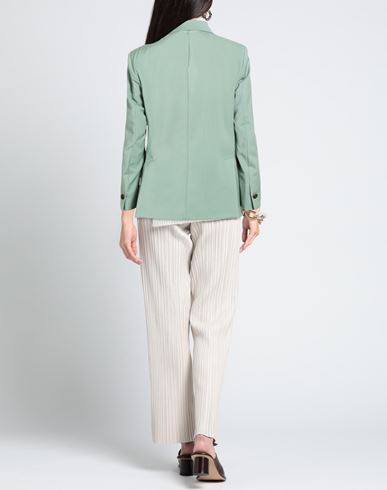 Marsēm Collection Woman Blazer Light green Size 8 Virgin Wool