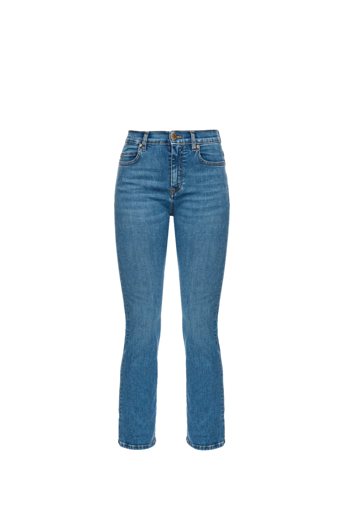 Mid-rise skinny jeans - Blue
