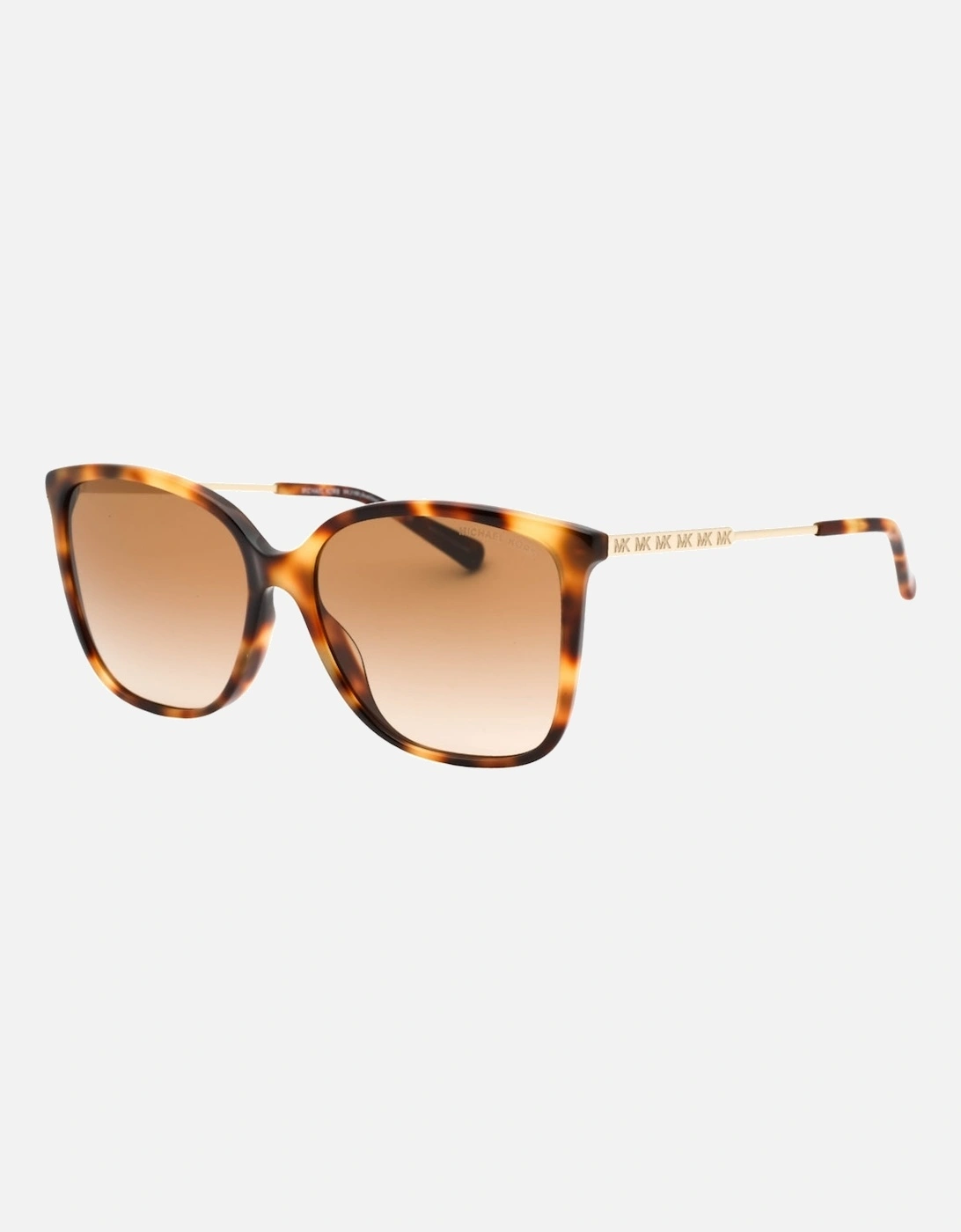 Women's Michael Kors Brown Gradient Lens Amber Tortoise Brown Sunglasses - Size: ONE size