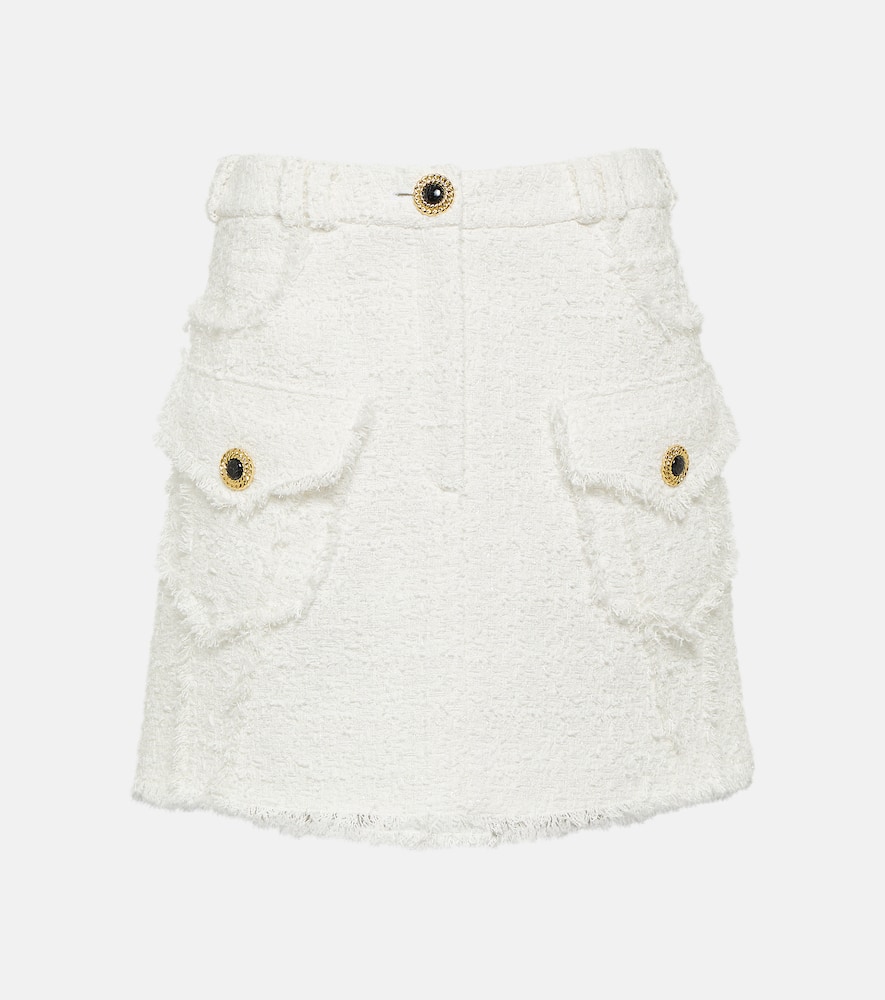 Tweed miniskirt