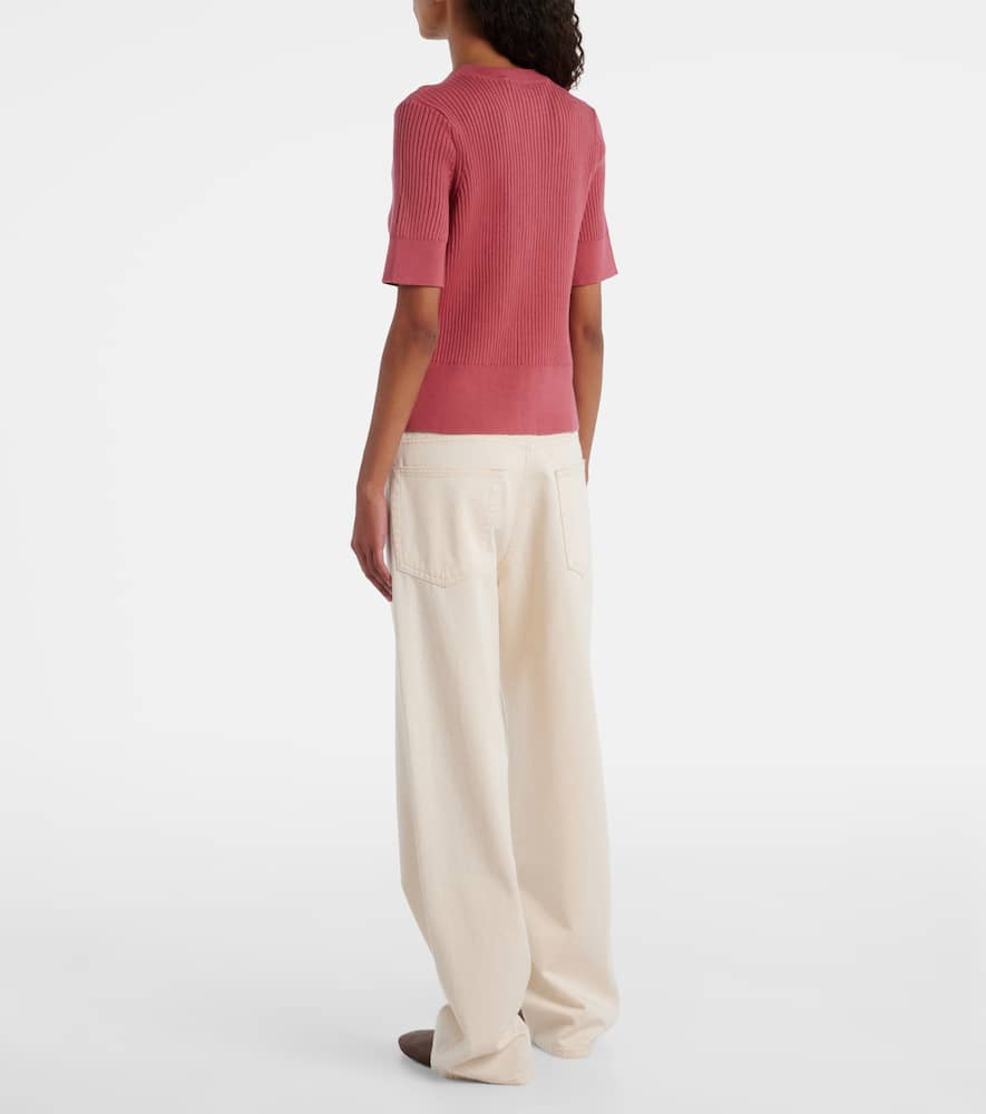 Micha ribbed-knit cardigan