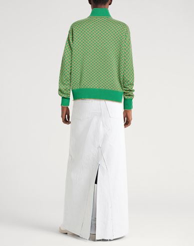 Woman Turtleneck Green Size XS Cashmere