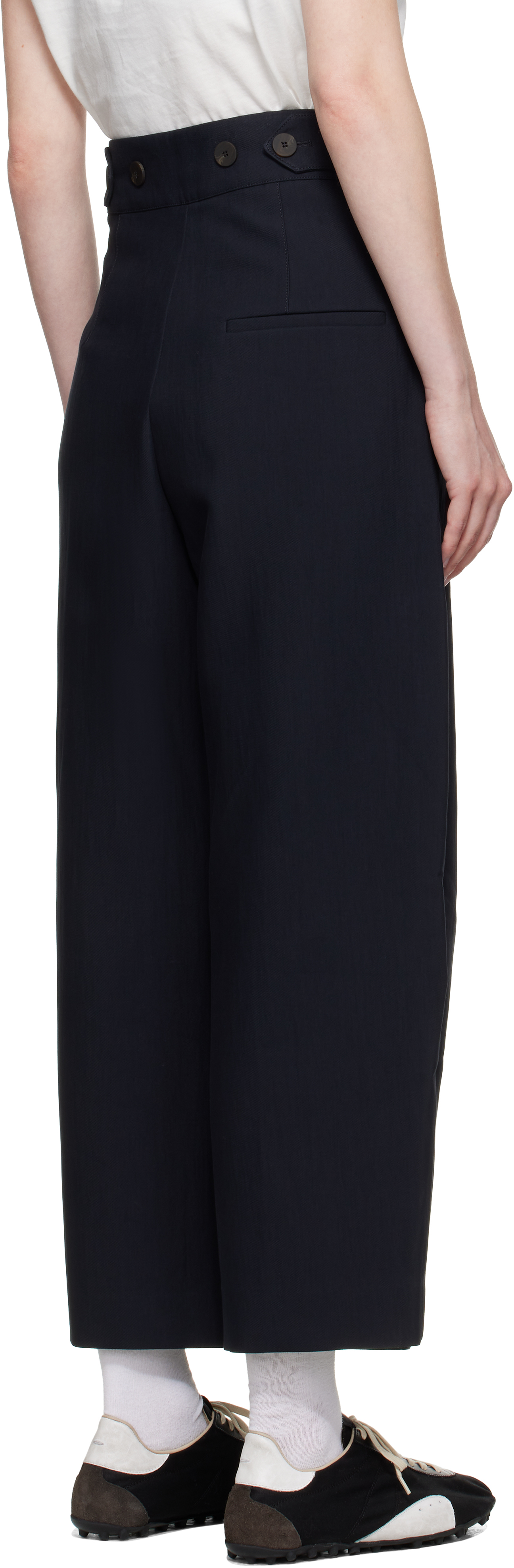 Navy Fellini Trousers