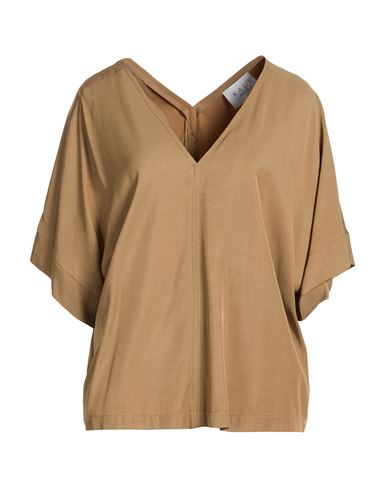 Woman Top Camel Size 10 Viscose
