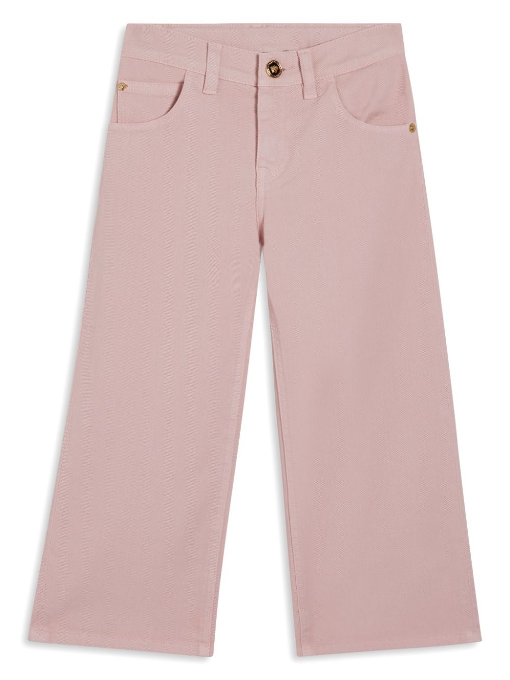 Logo patch jeans - Pink