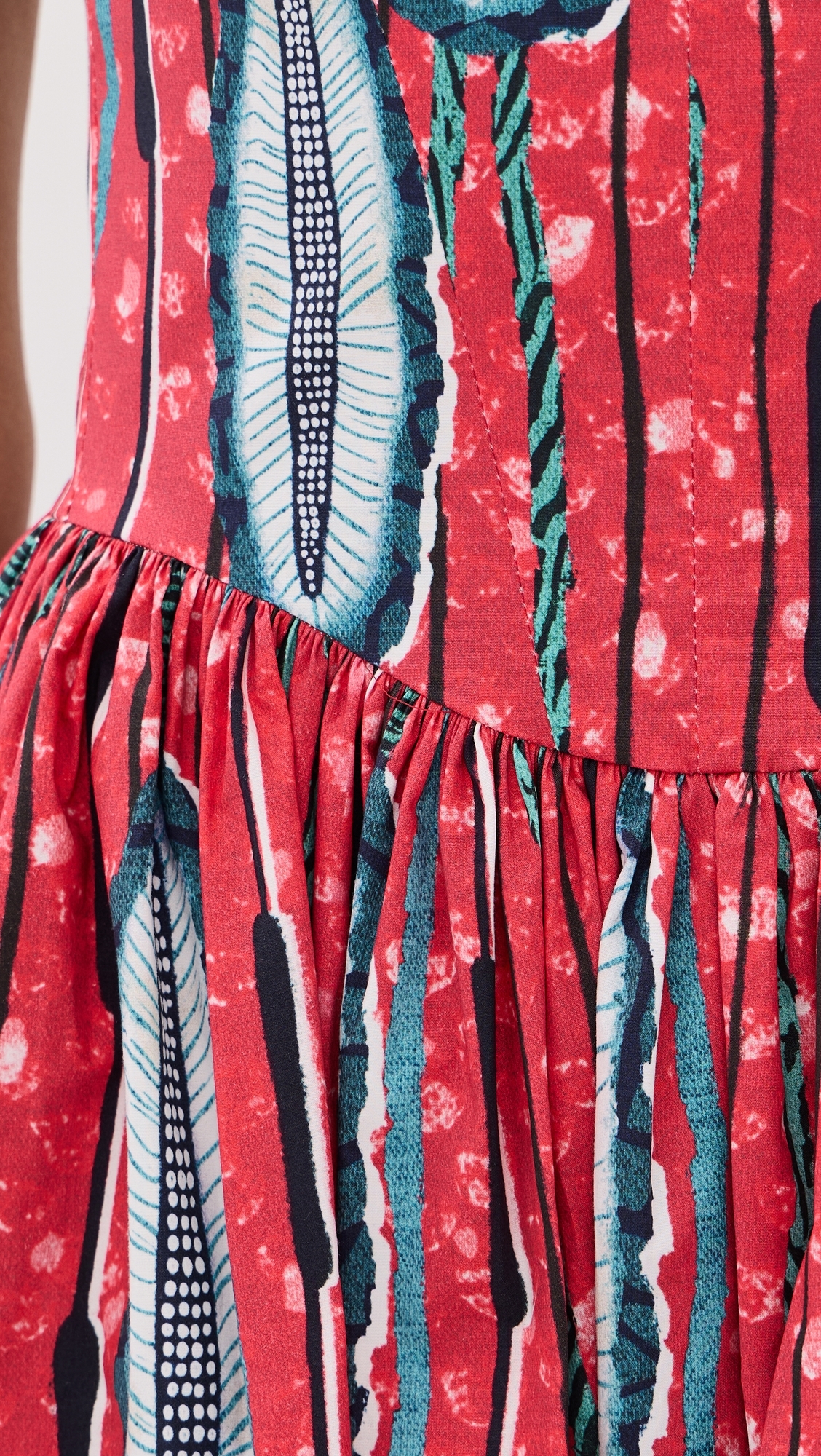 Papaya Midi Dress Red Papaya