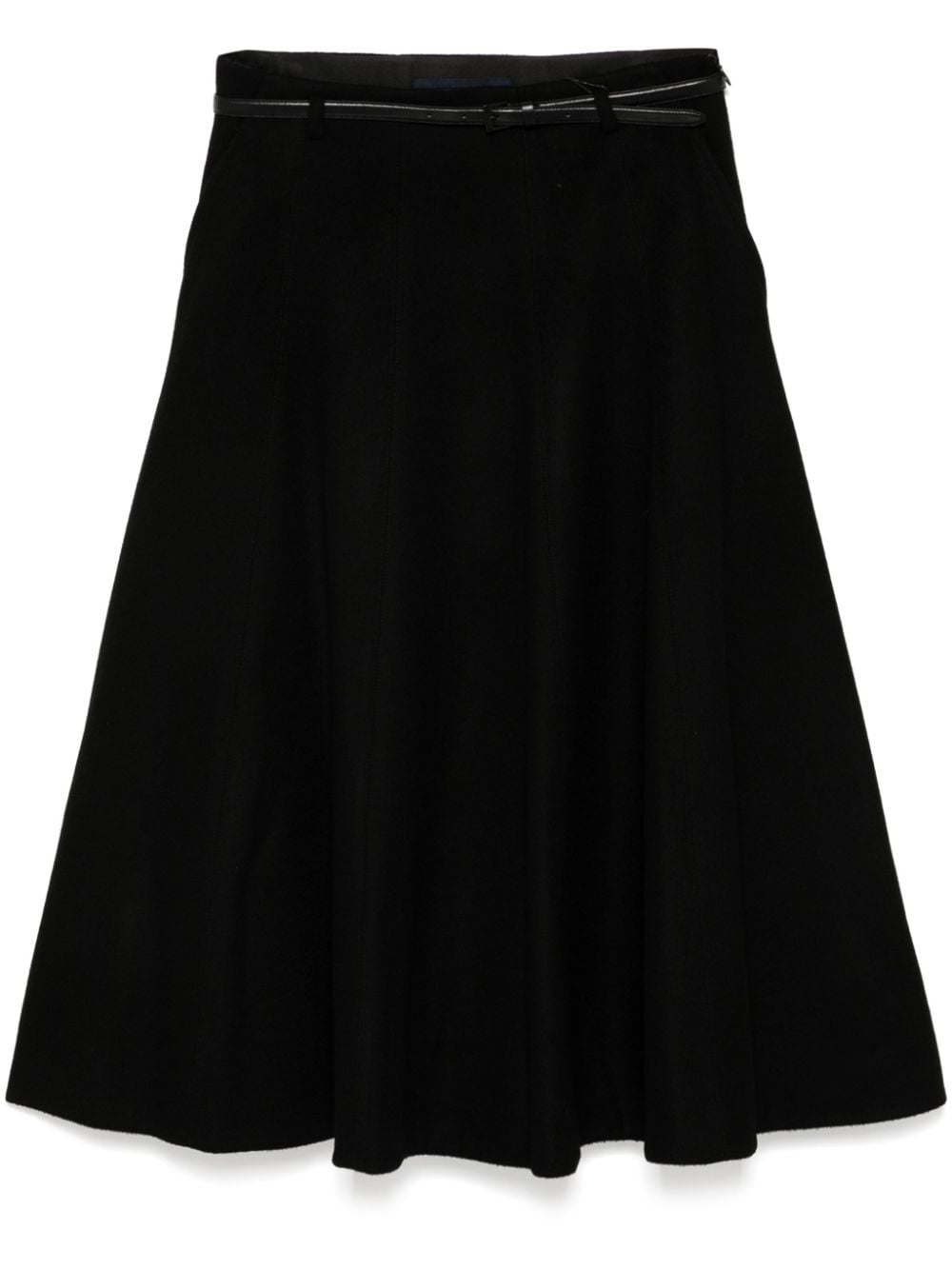 A-line skirt - Black