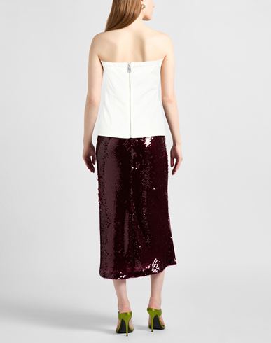 Woman Top White Size 2 Polyamide, Viscose, Polyester, Silk