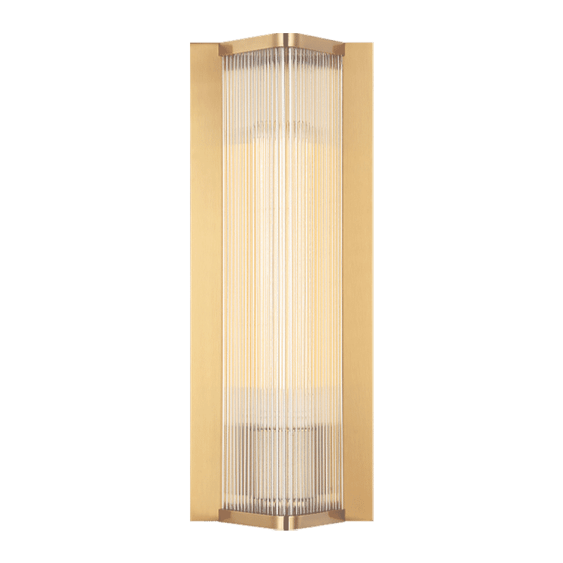 Matteo Palmira 1-Light Wall Sconce In Aged Gold Bra