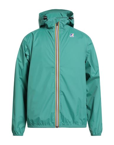 Man Jacket Green Size 3XL Polyamide