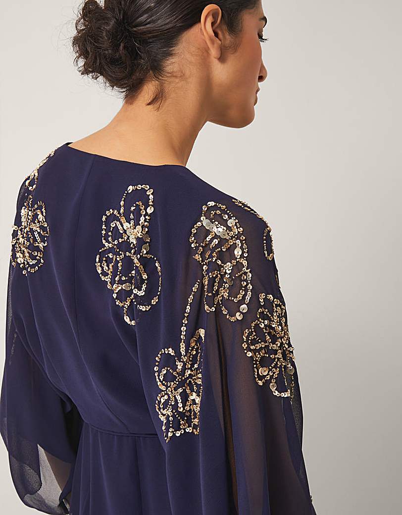 Monsoon Skyla Floral Maxi Wrap Dre