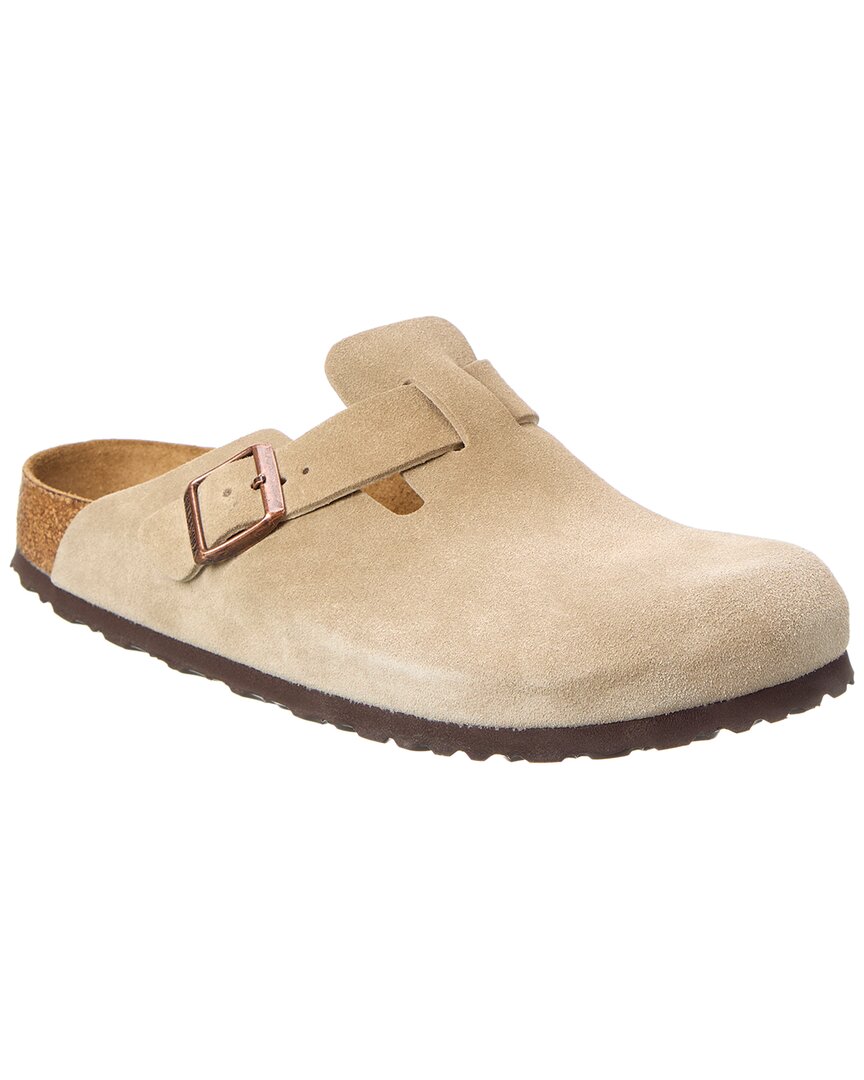 Boston Soft Footbed Suede Sandal
