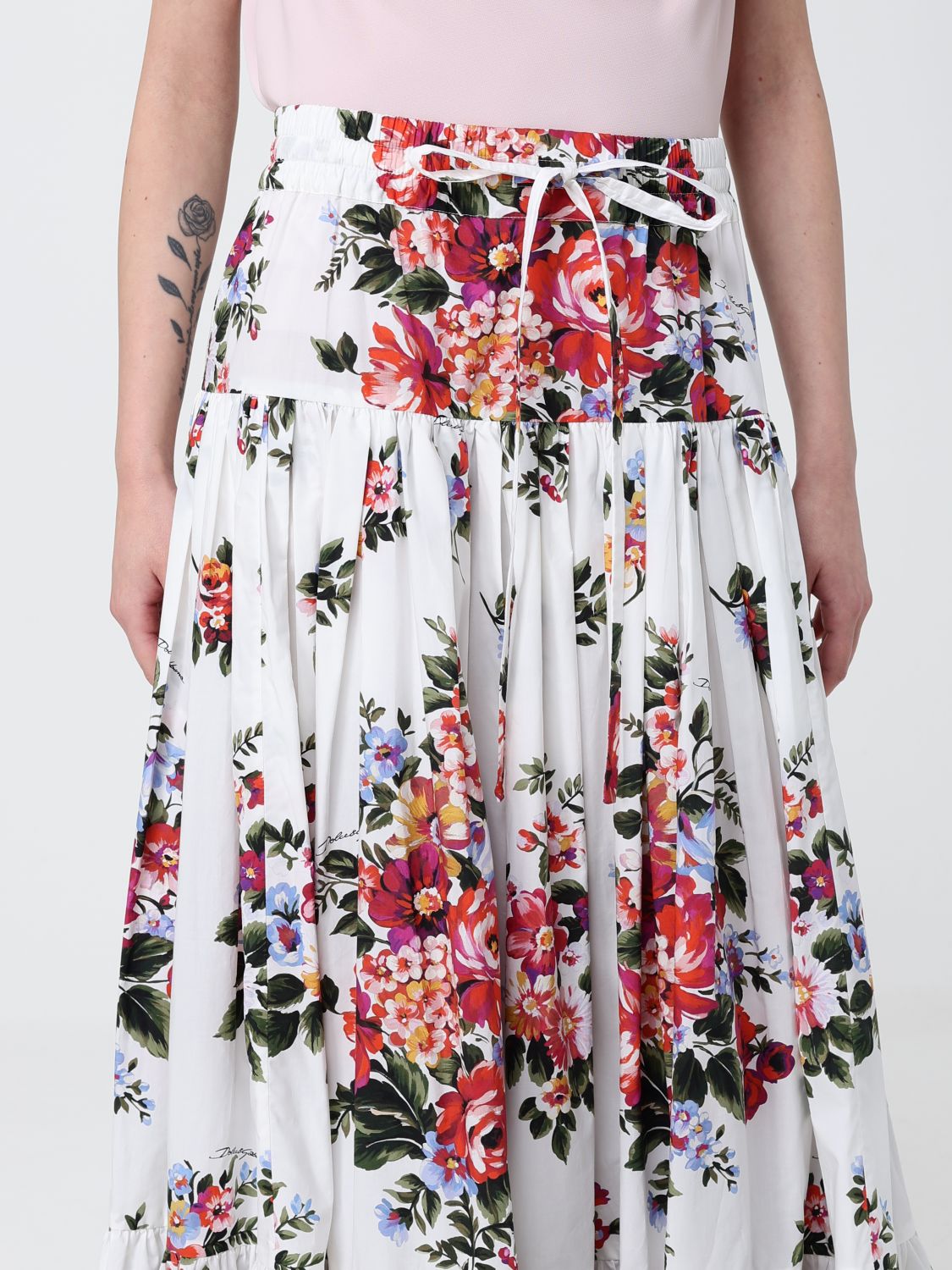 Skirt Woman color White