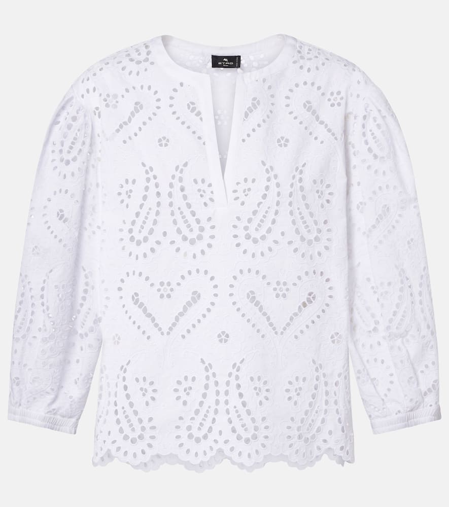 Cotton-blend top