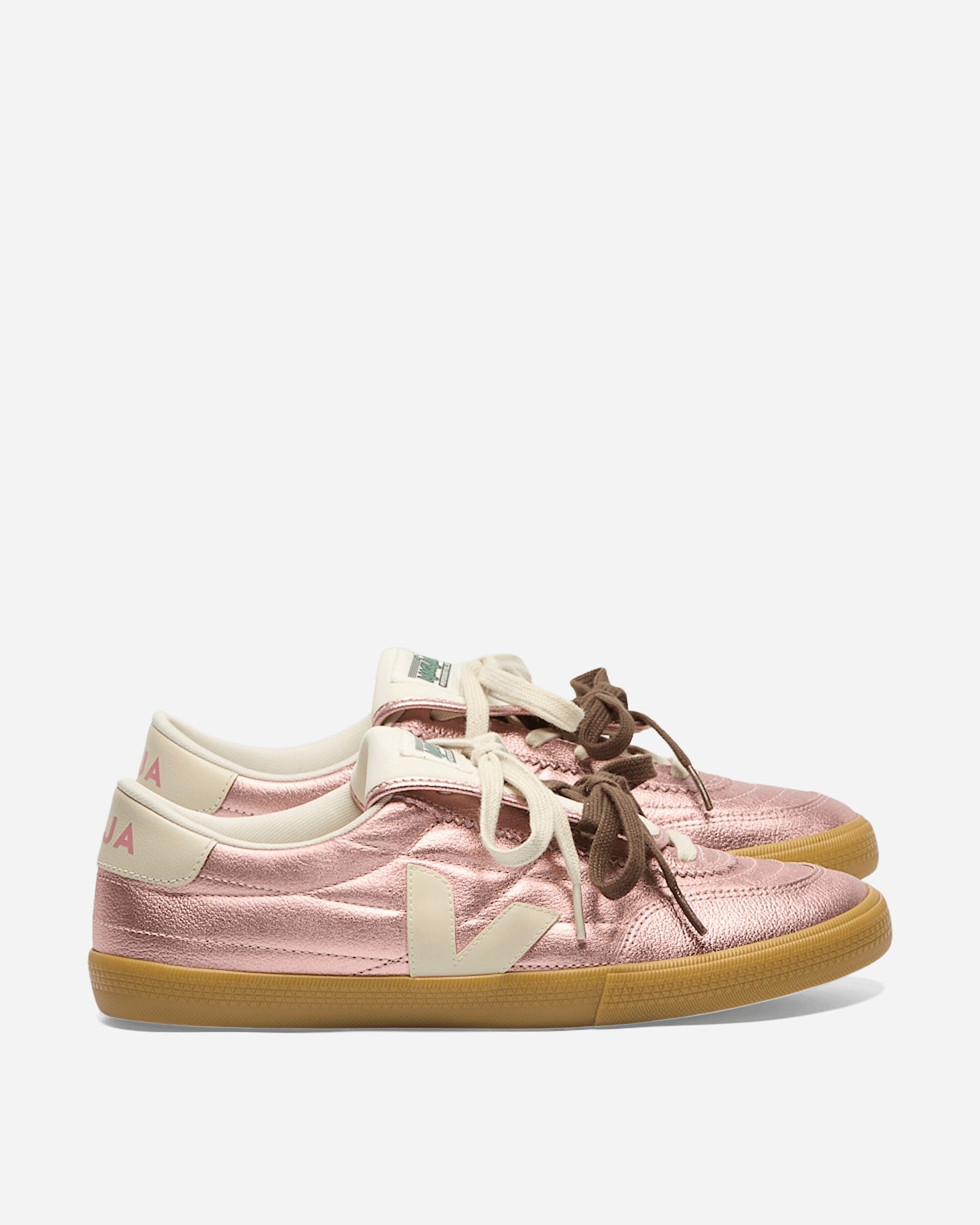 Veja Panenka Leather Sneakers Pink Nacre