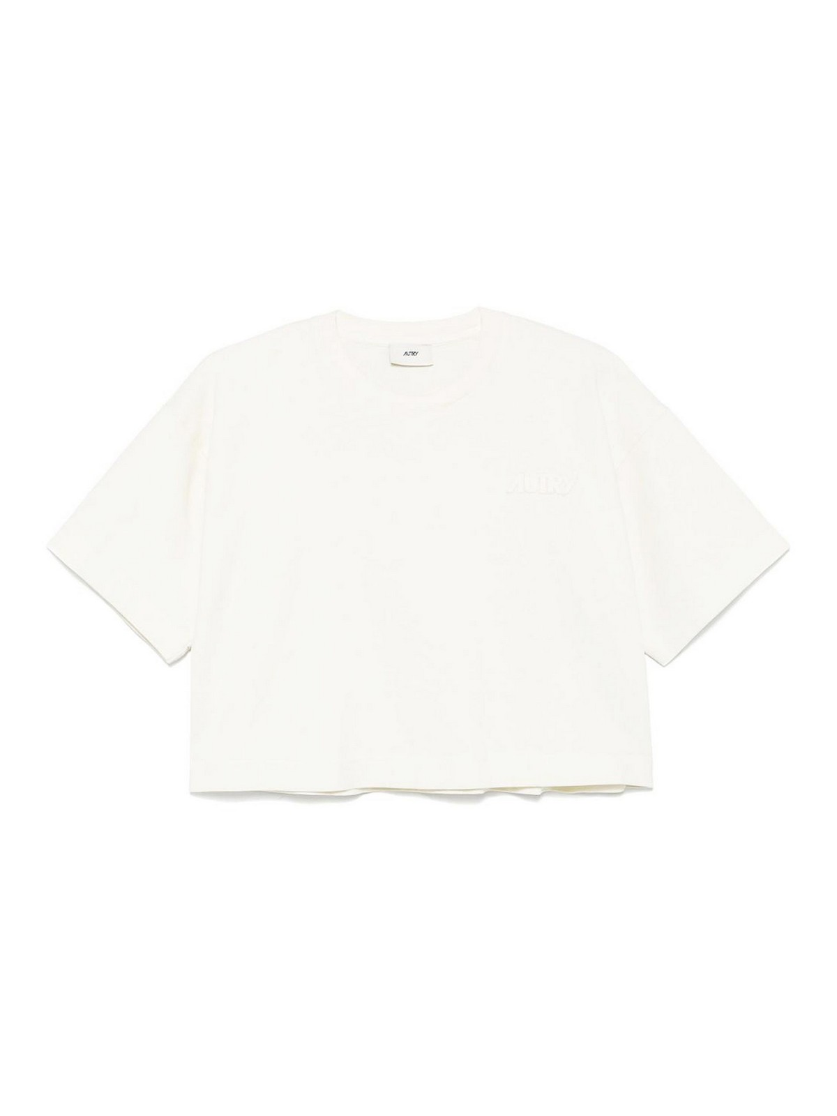 Cotton T-shirt - Neutrals