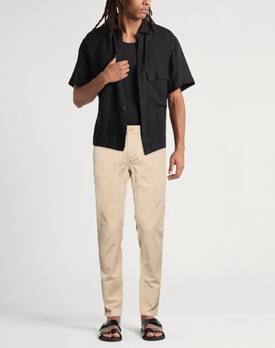 Man Pants Sand Size 31 Cotton, Elastane