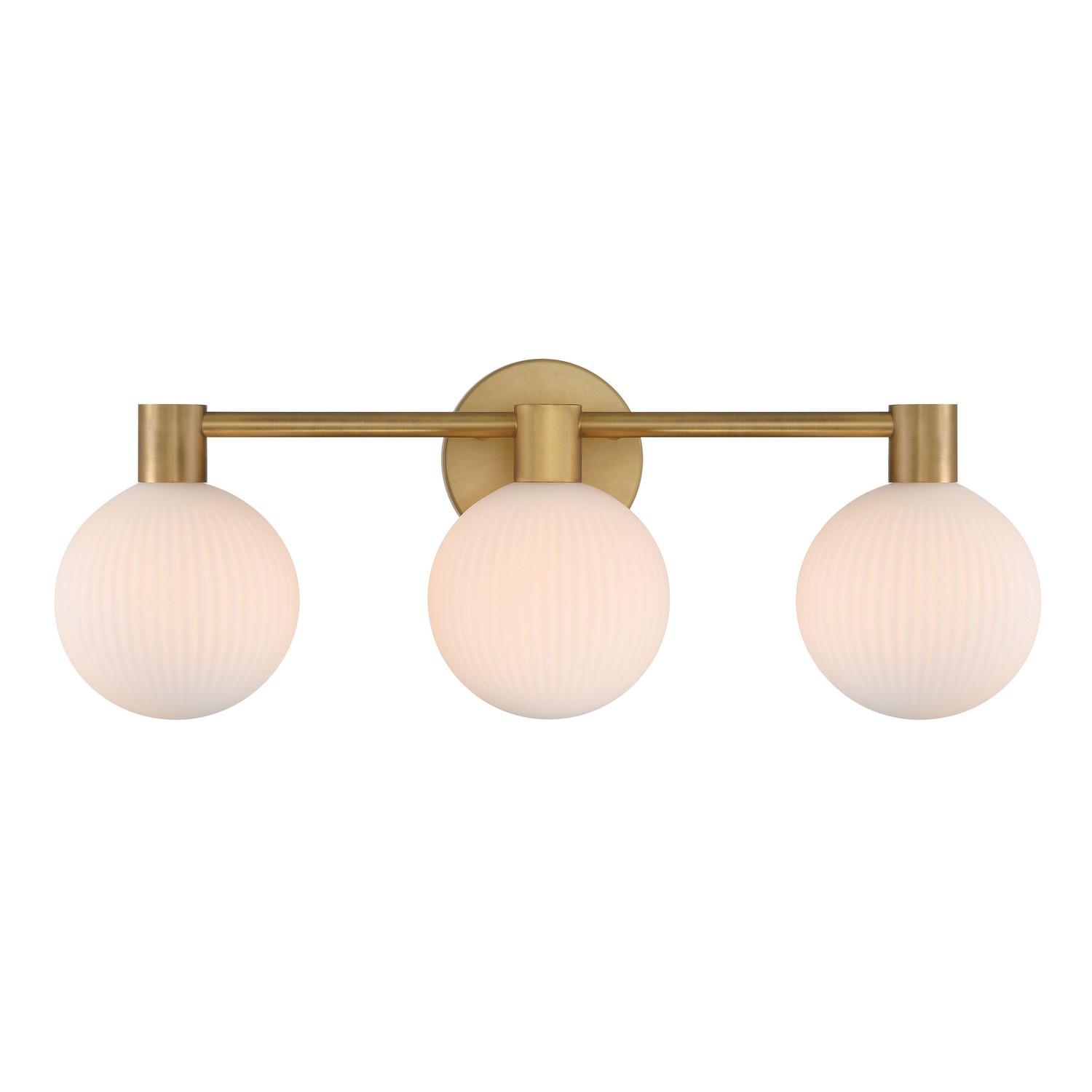 Legacy Brass Bathroom Vanity Light from the Fenton Collection