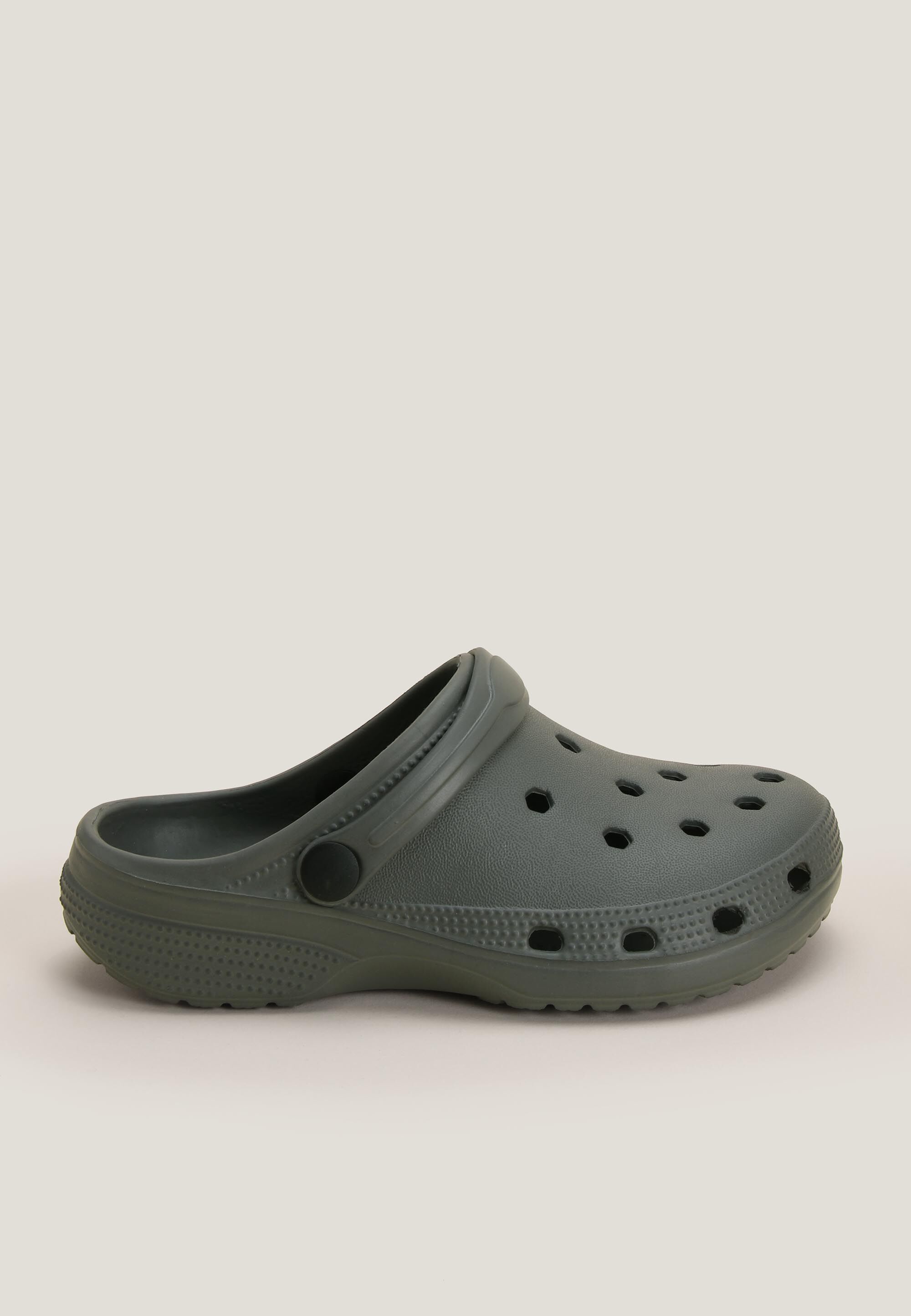 Older Boys Grey Clog Sandals