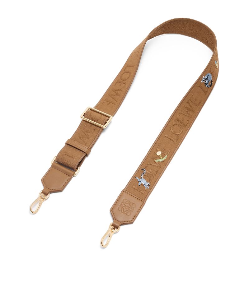 X Suna Fujita Anagram Logo Bag Strap