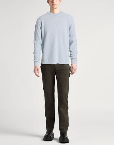 Man Sweater Sky blue Size 40 Cashmere