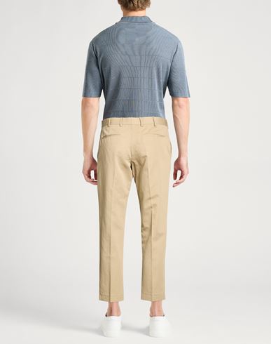 Man Pants Beige Size 30 Cotton, Linen