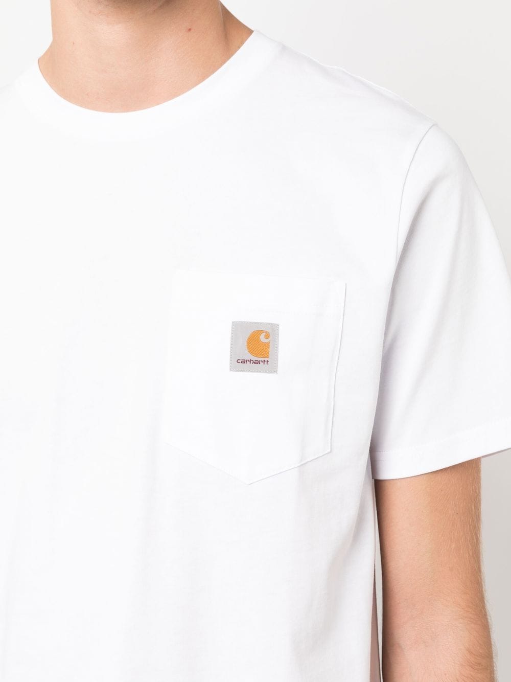 Logo-patch cotton T-shirt