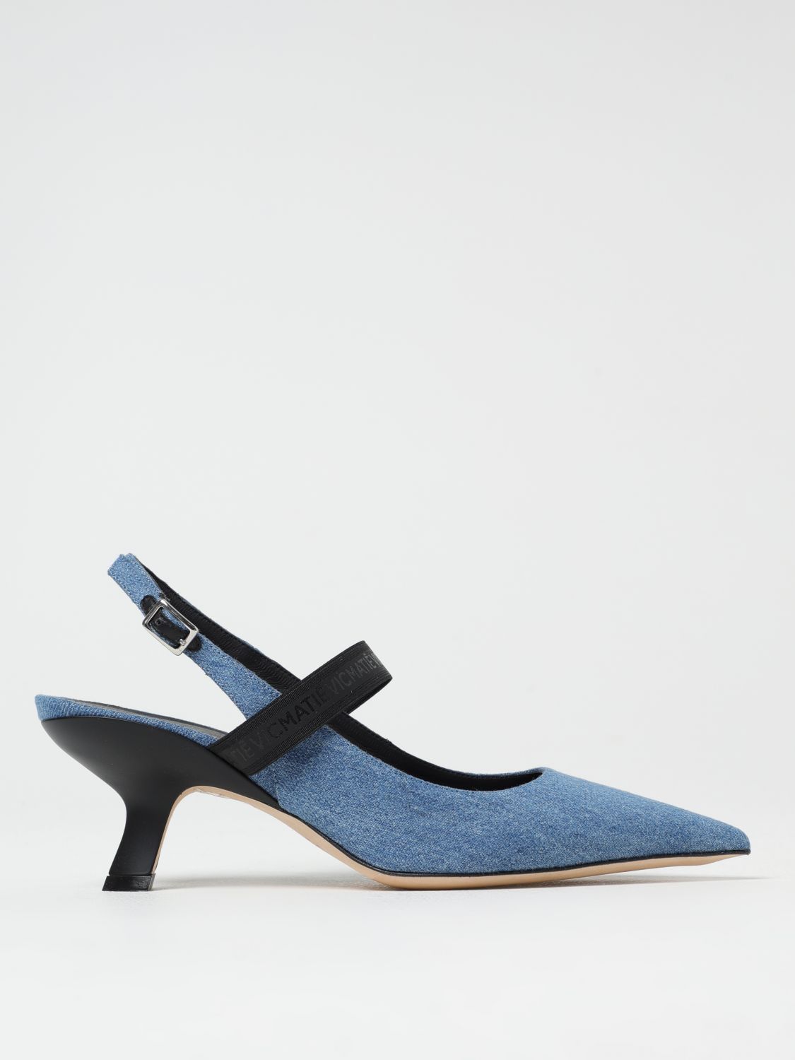 Shoes VIC MATIÉ Woman color Denim