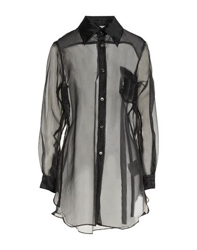 Comme Des Garçons Woman Shirt Black Size M Polyester
