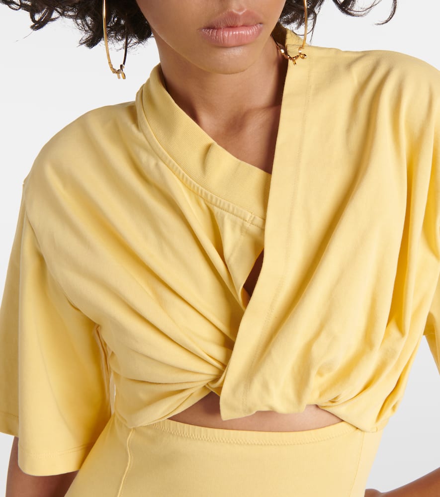 Jacquemus La Robe T-shirt Bahia cotton minidress